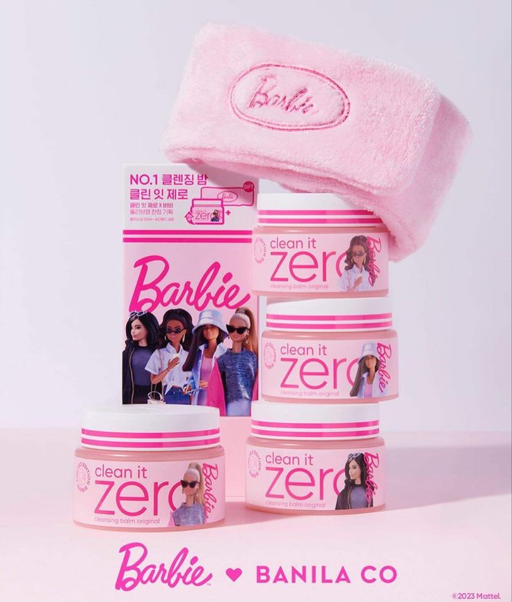 Banila Co x Barbie – Édition Limitée (125 ml + Bandeau Offert)