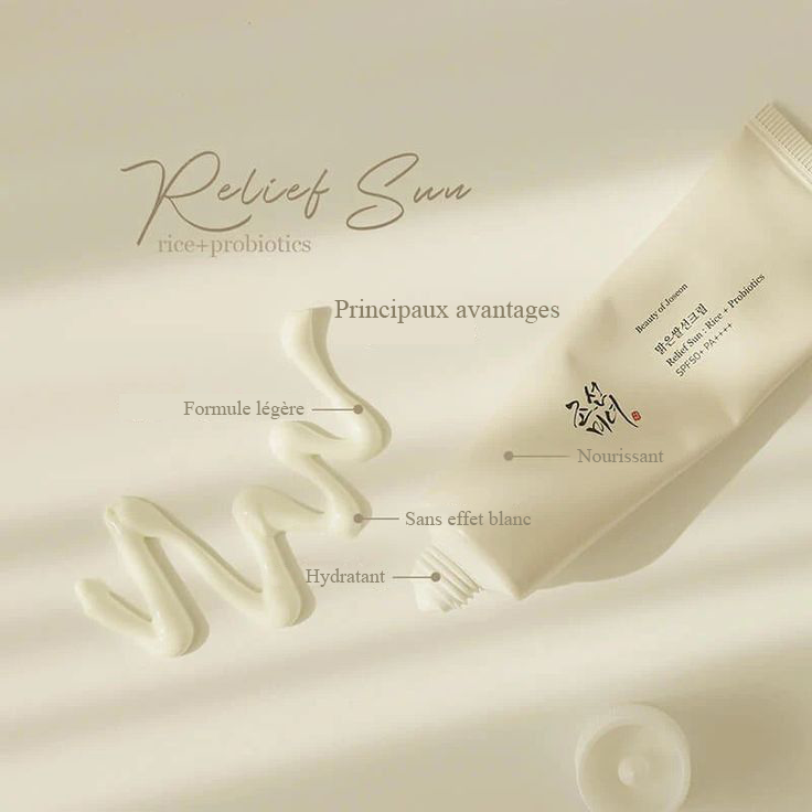 BEAUTY OF JOSEON – Relief Sun Rice + Probiotics SPF50+